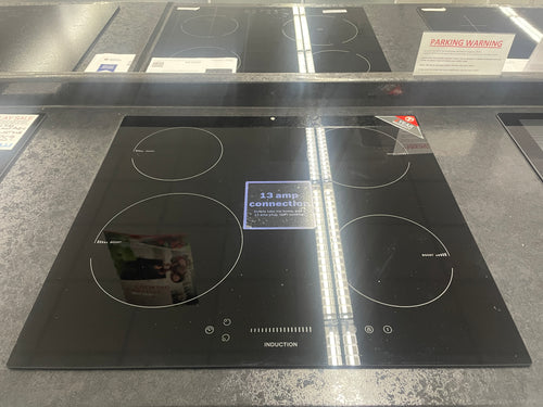 Teknix SCIH6PISL - Black 4 Zone Induction Hob - Display