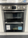 Belling BI703MFC STA 444411631 - Stainless steel Built under Electric Double Oven - Catalytic cleaning - A/A energy - Display