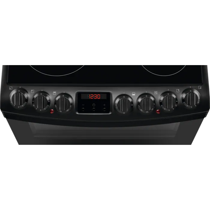 AEG CCB6740MCB - Black 4 Zone Electric Steam Bake Cooker - A/A energy