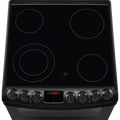 AEG CCB6740MCB - Black 4 Zone Electric Steam Bake Cooker - A/A energy