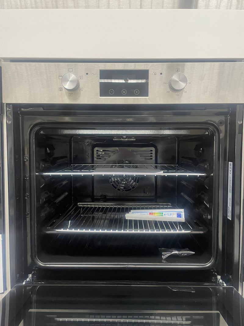 Teknix BITK264ESX - Stainless Steel Single Oven - 70L Capacity - A Energy Rating - Display