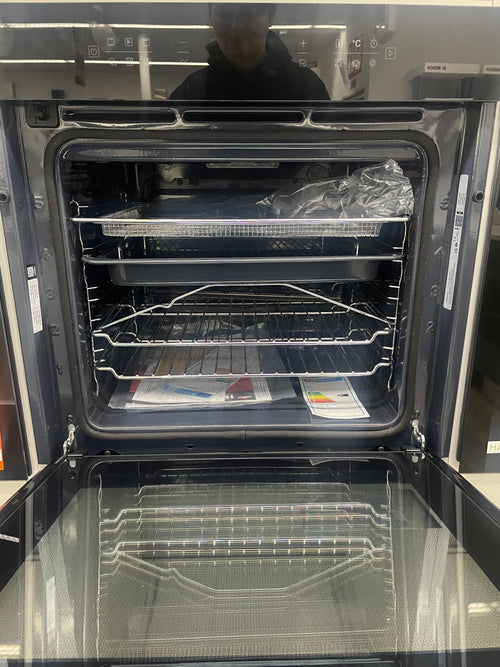 Hotpoint HOI68PT1SBUK - Black Built-In Single Oven - 73L - A+ Energy - Display