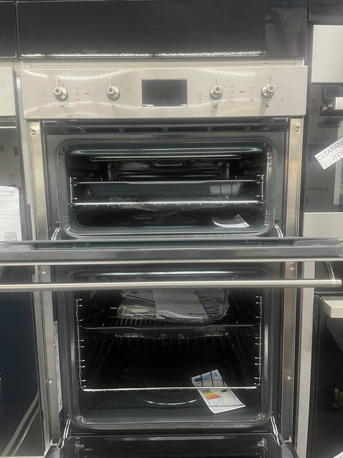 Smeg DOSF6300X - Stainless steel Built in Electric Double Oven - Manual cleaning - A/B energy - Display