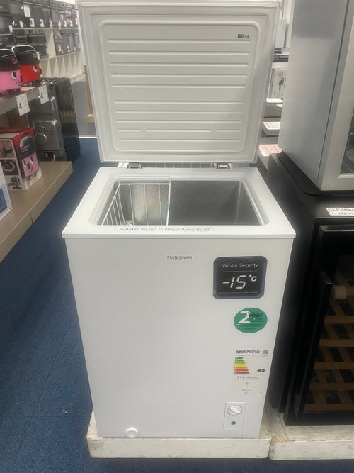 Statesman CHF100 - White Freezer - F energy - Display