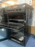 Hotpoint HTE5VCB - Black 50cm Electric Cooker - Ceramic Hob - A Energy - Display