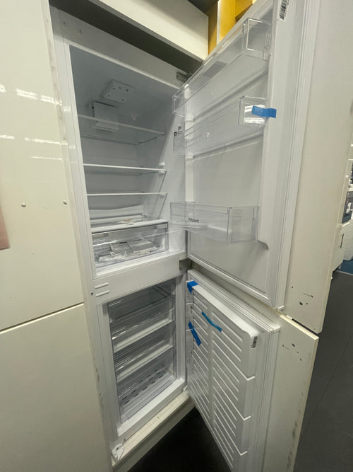 Hotpoint HBC18 5050 F2 - White Integrated 50/50 Frost Free Fridge Freezer - E energy - Display