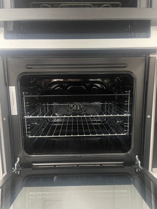 Rangemaster RMB9048BL/SS - Black Built in Electric Double Oven - A/A energy - Display