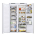 Haier HAMS518EWK - Larder Fridge Auto Defrost Fridge - E energy