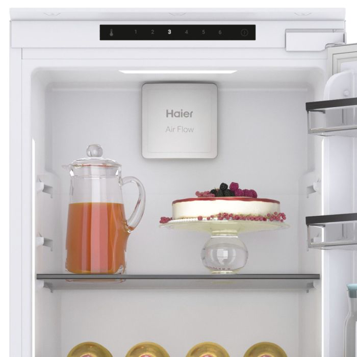 Haier HAMS518EWK - Larder Fridge Auto Defrost Fridge - E energy