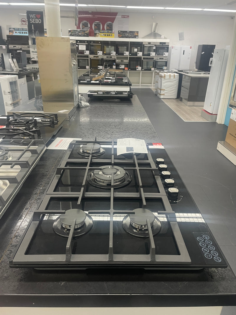 Cata UBGOG901BK - Black 5 Zone Gas Hob - Display