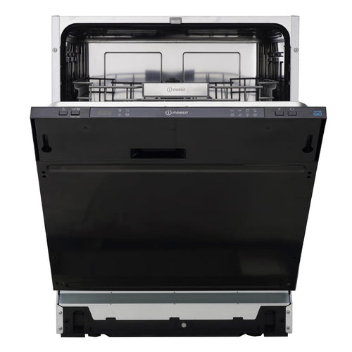 Indesit IN2IE13CNO8 - Black 13 Place Fully Integrated Dishwasher - 8 Programs - E Energy Rating