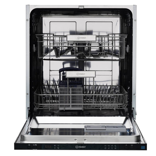 Indesit IN2IE13CNO8 - Black 13 Place Fully Integrated Dishwasher - 8 Programs - E Energy Rating