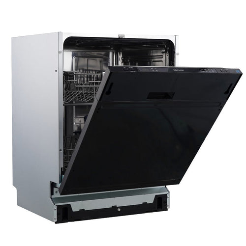 Indesit IN2IE13CNO8 - Black 13 Place Fully Integrated Dishwasher - 8 Programs - E Energy Rating