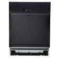 Indesit IN2IE13CNO8 - Black 13 Place Fully Integrated Dishwasher - 8 Programs - E Energy Rating