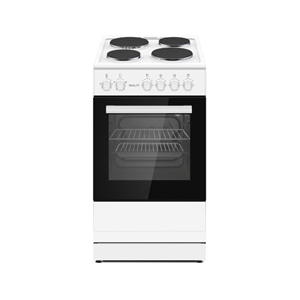 Inalto IN50SEW - White Freestanding 50cm Electric Cooker - 48L Capacity - A energy