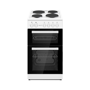 Inalto IN50TEW - White Freestanding Twin Cavity Electric Cooker - 48L Main + 23L Top - A Energy