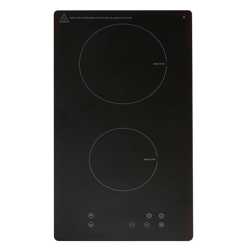 Montpellier INT31NT - Black 30cm Domino Induction Hob - 2 Zones