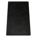 Montpellier INT31NT - Black 30cm Domino Induction Hob - 2 Zones