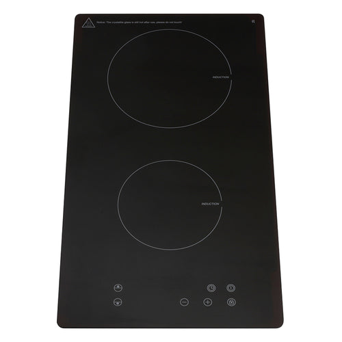 Montpellier INT31NT - Black 30cm Domino Induction Hob - 2 Zones