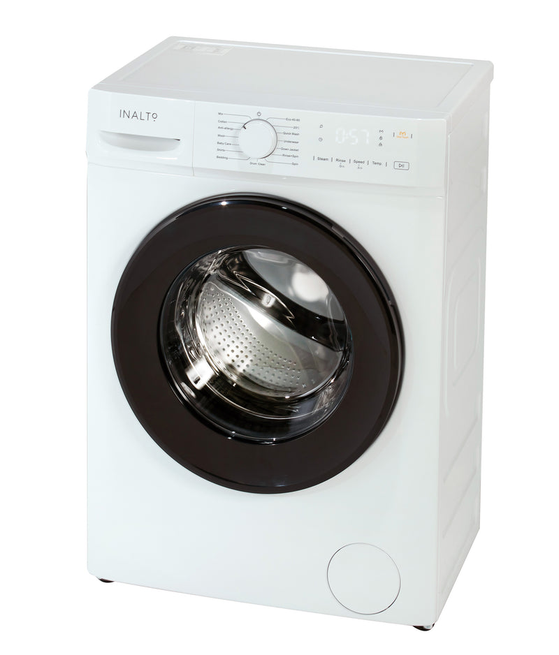 InAlto INWM81400W - White 8KG Washing Machine - 1400 RPM - A Energy