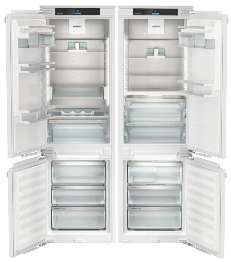 Liebherr IXCC5165 - White Integrated 70/30 Frost Free Fridge Freezer - 177cm Tall - 500L Capacity - D Energy Rating