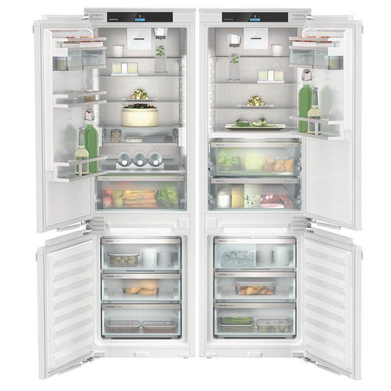 Liebherr IXCC5165 - White Integrated 70/30 Frost Free Fridge Freezer - 177cm Tall - 500L Capacity - D Energy Rating