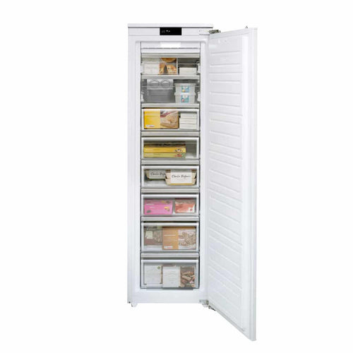 Caple RIF1801 - White 197L Built-in Freezer - Frost Free - E Energy
