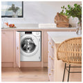 Caple WMI4001 - White Integrated 9KG Washing Machine - 1400 RPM - A energy