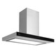 Caple PLASZC922 - Black Glass Chimney Hood - 90cm Plasma Zodiac - B Energy
