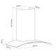 Caple PLASCGC911SS - Black Glass 90cm Wall Chimney Hood - 456m³/h - C Energy