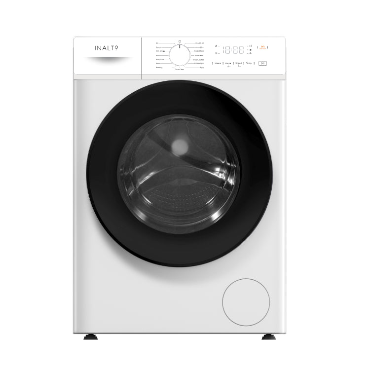 Inalto INWM101400W - White 10KG Washing Machine - 1400 RPM - A energy