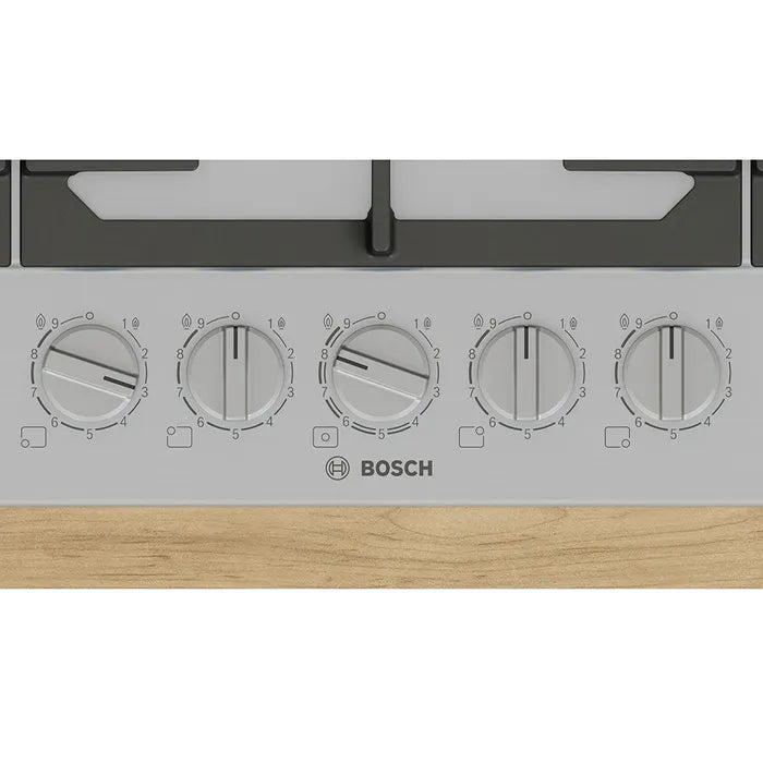 Bosch PCR9A5I90 - Stainless Steel 91.5cm Gas Hob - 5 Burners