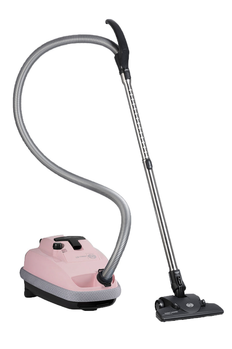 SEBO K1 Pastel ePower Pink - Pink Vacuum Cleaner - 3.0L Capacity