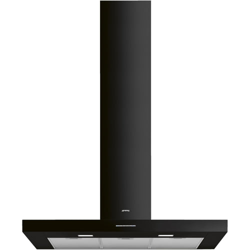Smeg KBT100BL - Black 100cm Chimney Cooker Hood - A Energy