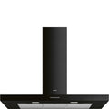 SMEG KBT110BL - Black 110cm Chimney Cooker Hood - 704 m³/h Extraction - A energy