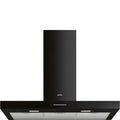 SMEG KBT900BL - Black Chimney Extractor - 90cm Width - A Energy