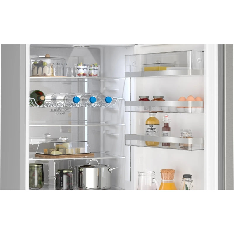 Siemens KG39NAIAT - Stainless Steel iQ500 Fridge Freezer - 70/30 Split - 363L Capacity - A Energy Rating