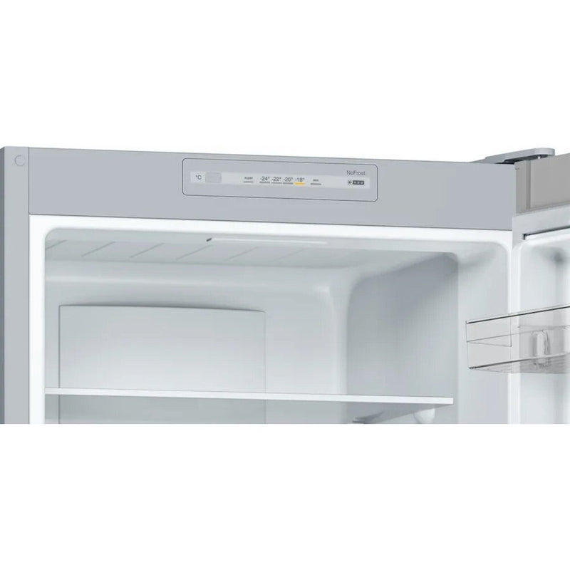 Bosch KGN33NLEBG Series 2 - Stainless Steel Fridge Freezers - 282L Total Capacity - E Energy Rating