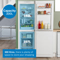 Bosch Series 2 KGN34NWEAG - White Freestanding 50/50 Frost Free Fridge Freezer - E energy - Display