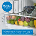 Bosch Series 2 KGN34NWEAG - White Freestanding 50/50 Frost Free Fridge Freezer - E energy - Display