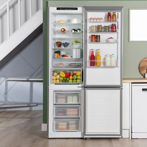 Bosch KGN392WDFG - White Freestanding 70/30 Frost Free Fridge Freezer - D energy