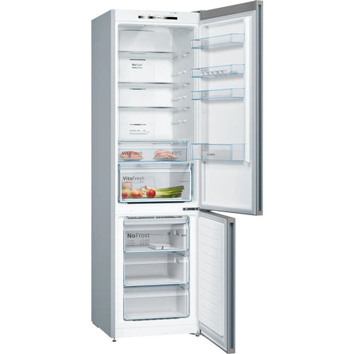 Bosch KGN392LEBG - Stainless Steel Fridge Freezer - 368L 70/30 Split - E Energy