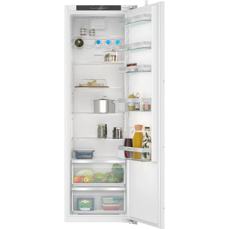 Siemens KI81RVFE0G iQ300 - White Built-In Larder Fridge - Fixed Hinge - E Energy Rating