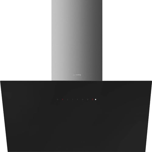 Smeg KICV90BL2 - Black Glass 90cm Chimney Cooker Hood - A+ Energy