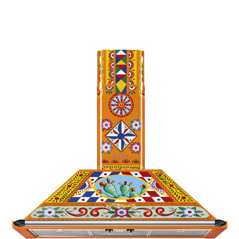 Smeg KT90DGC - Decorated / Special Chimney Extractor - 567 m³/h - A energy