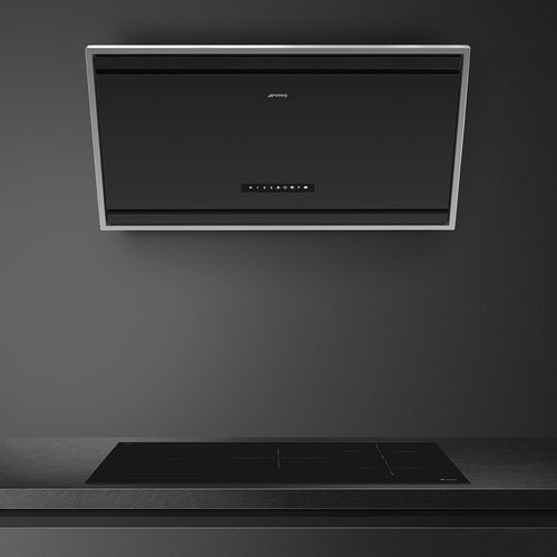 SMEG KV394MB - Matte Black Chimney Cooker Hood - 493 m³/h - A energy