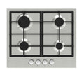 Lifestyle LSGH60CSS 60cm Gas hob - cast iron supports - Stainless Steel