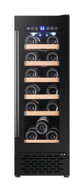 Lifestyle LSWC30B 300mm Wine Cooler - Wood shelves - Black