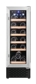 Lifestyle LSWC30S 300mm Wine Cooler - Wood shelves - Stainless Steel