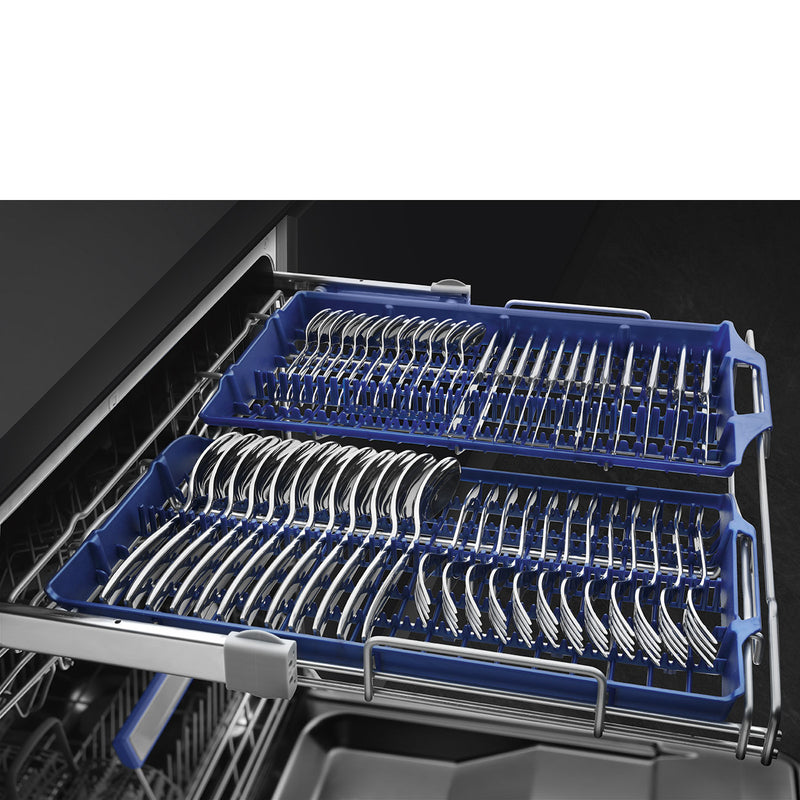 Smeg LVS344PM - Stainless Steel Freestanding Dishwasher - 14 Place Settings - C Energy Rating